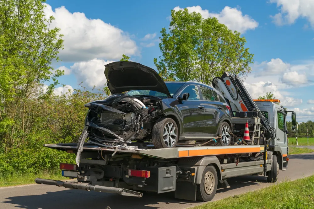 Enlèvement d'épave gratuit près de Montgermont